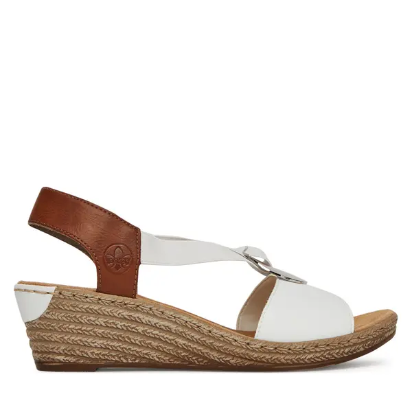 Rieker Sandale Rieker 624H6-81 Bijela