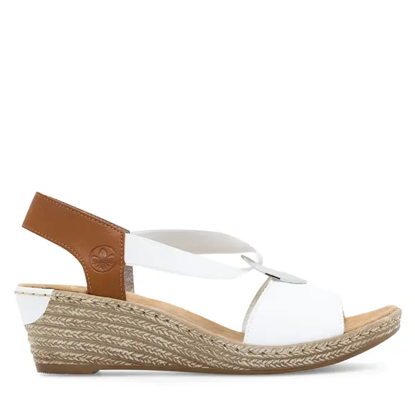 Rieker Sandale Rieker 624H6-81 Bijela