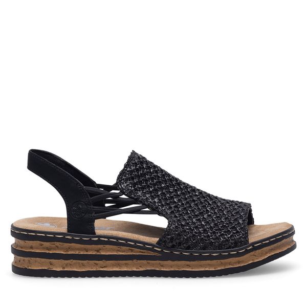 Rieker Sandale Rieker 62941-00 Crna