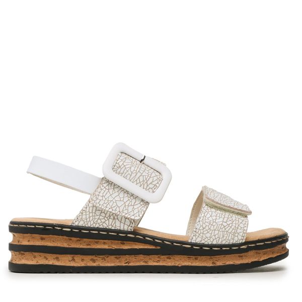 Rieker Sandale Rieker 62950-80 Weiss