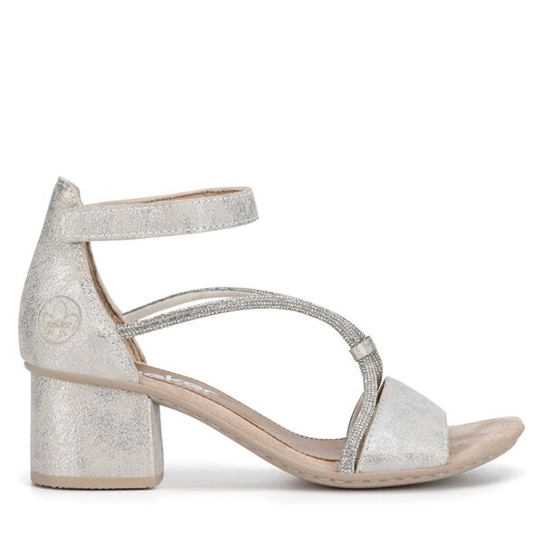 Rieker Sandale Rieker 64654-40 Srebrna