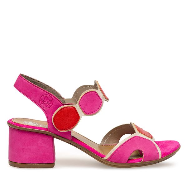 Rieker Sandale Rieker 64691-31 Ružičasta