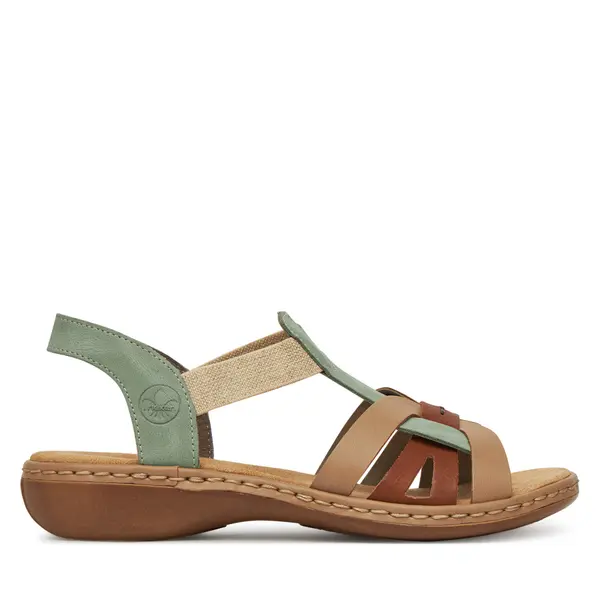 Rieker Sandale Rieker 65918-52 Zelena