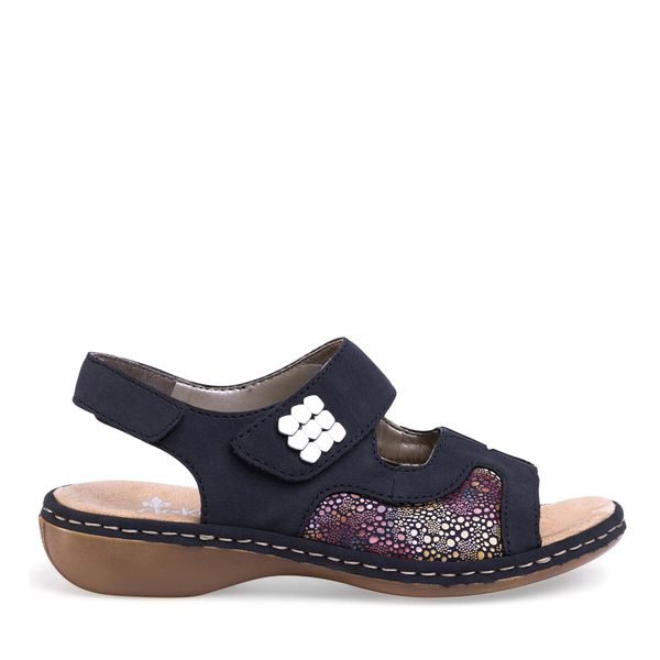 Rieker Sandale Rieker 65989-14 Blau
