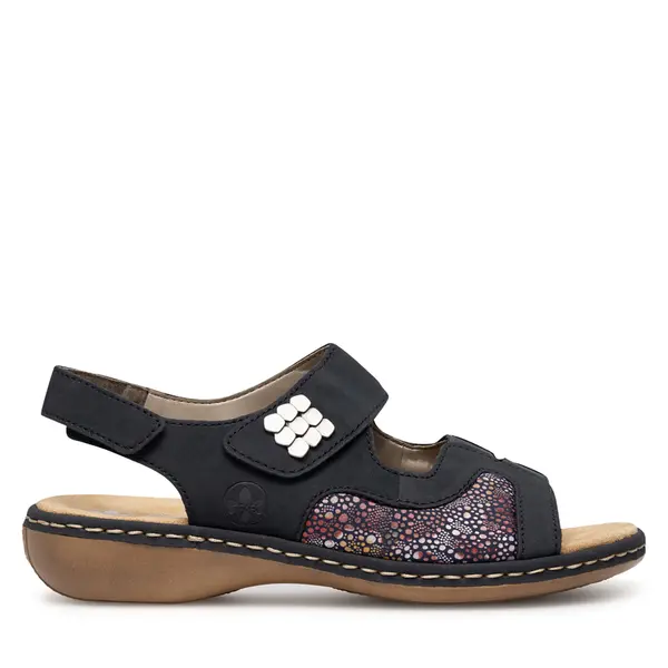 Rieker Sandale Rieker 65989-14 Tamnoplava