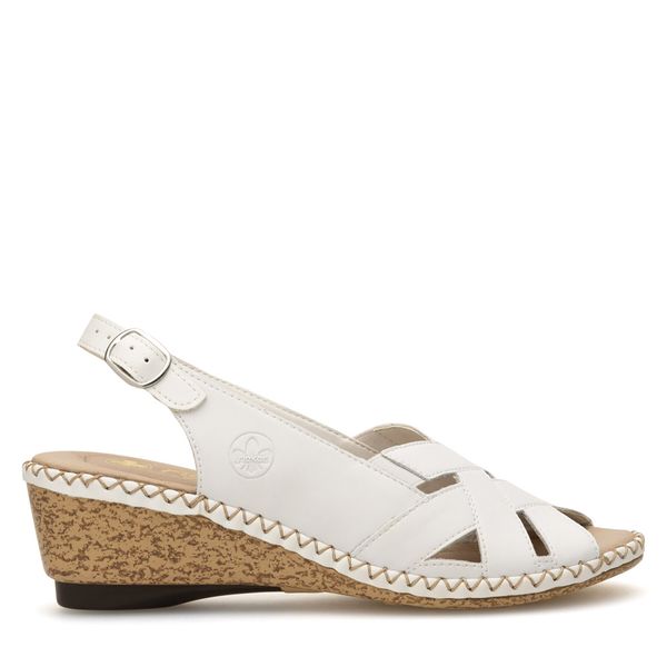 Rieker Sandale Rieker 66189-80 Bijela