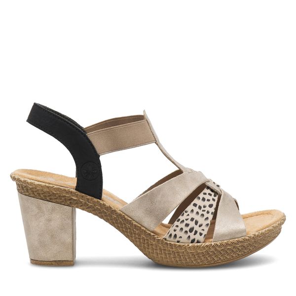 Rieker Sandale Rieker 665K3-60 Beige