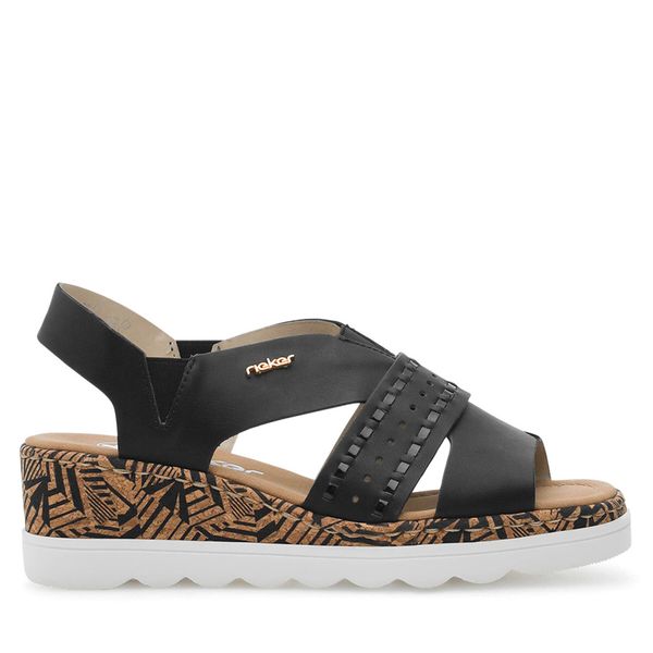 Rieker Sandale Rieker 67179-00 Crna