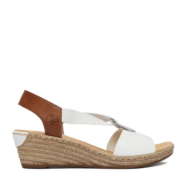 Rieker Sandale Rieker CEO-624H6-81 Bijela