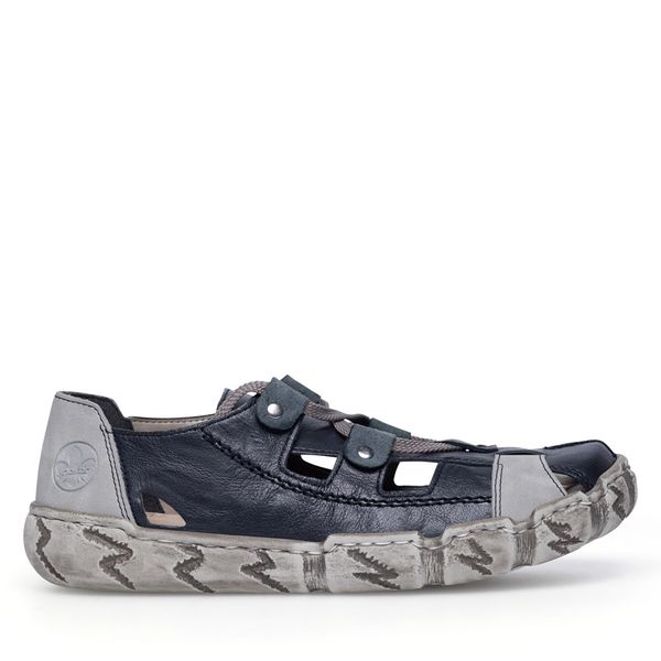 Rieker Sandale Rieker L0325-14 Tamnoplava