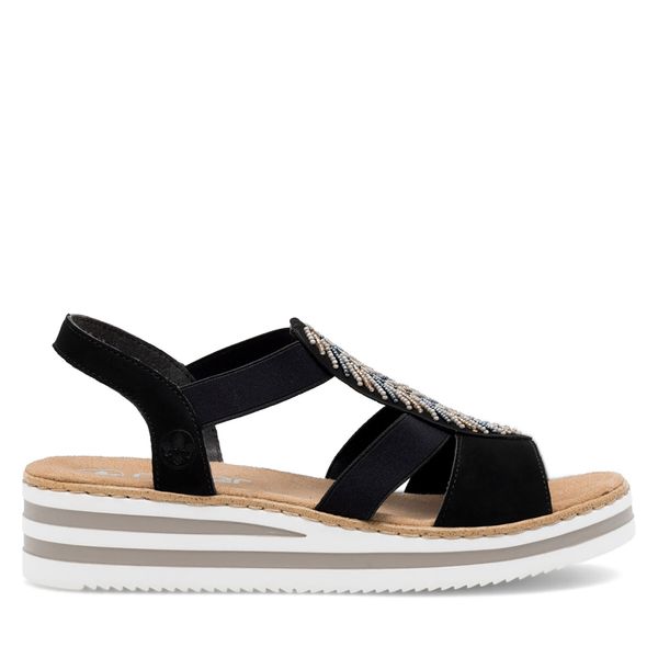 Rieker Sandale Rieker V02C1-00 Crna