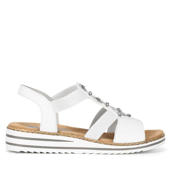 Rieker Sandale Rieker V0687-80 Bijela