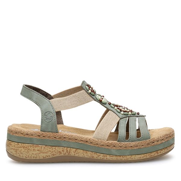 Rieker Sandale Rieker V0920-52 Zelena