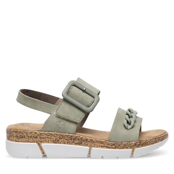 Rieker Sandale Rieker V2350-52 Zelena