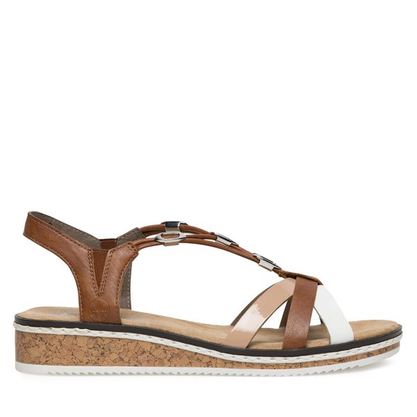 Rieker Sandale Rieker V3657-81 Smeđa