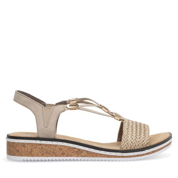Rieker Sandale Rieker V3662-62 Bež