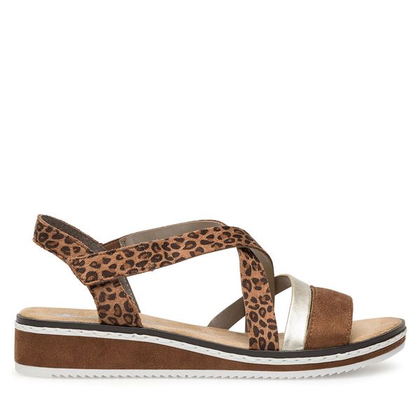 Rieker Sandale Rieker V3663-24 Smeđa