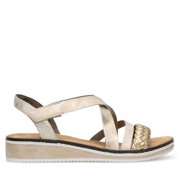 Rieker Sandale Rieker V3663-90 Zlatna