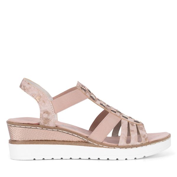 Rieker Sandale Rieker V3822-31 Ružičasta
