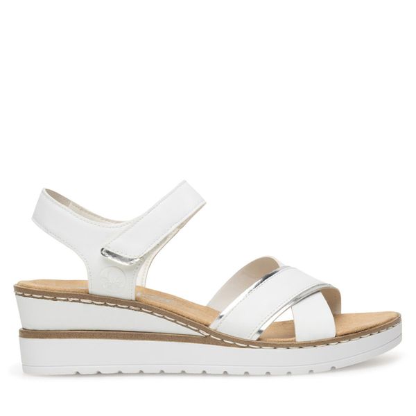 Rieker Sandale Rieker V38G9-80 Bijela