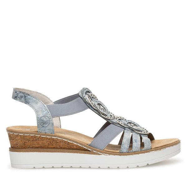 Rieker Sandale Rieker V38H8-12 Plava