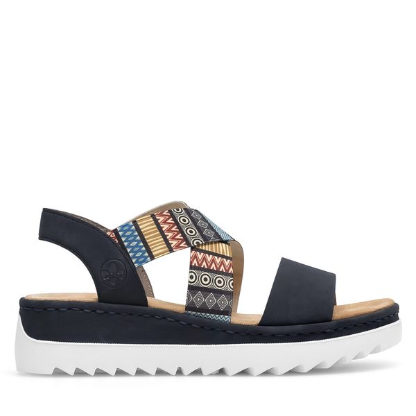Rieker Sandale Rieker V44G8-14 Tamnoplava