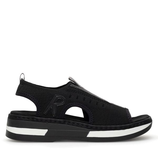 Rieker Sandale Rieker V59B5-00 Crna