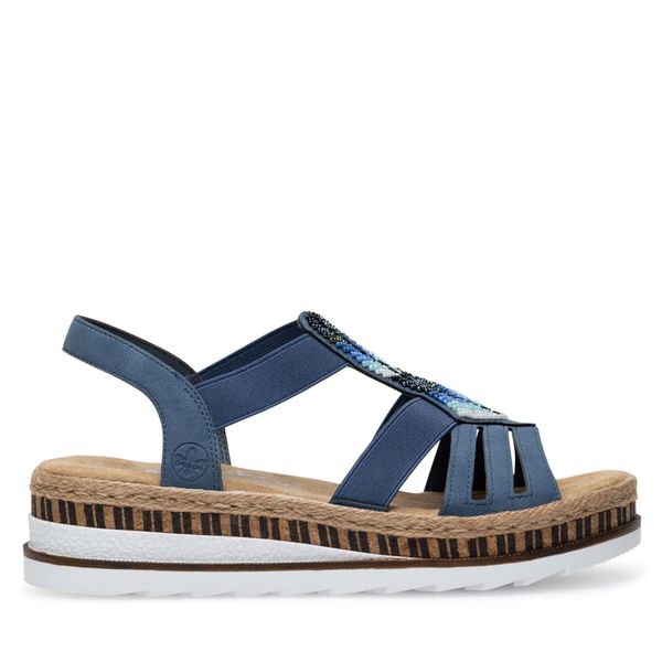 Rieker Sandale Rieker V7909-12 Plava