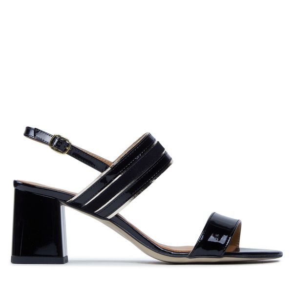 Sagan Sandale Sagan 4904 Czarny Lakier 901