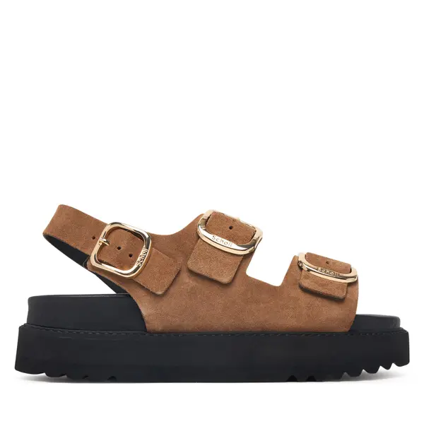 Scholl Sandale Scholl Blake 2 Straps F00776 Smeđa