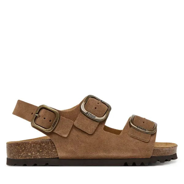 Scholl Sandale Scholl Noelle Backstrap F00902 Smeđa