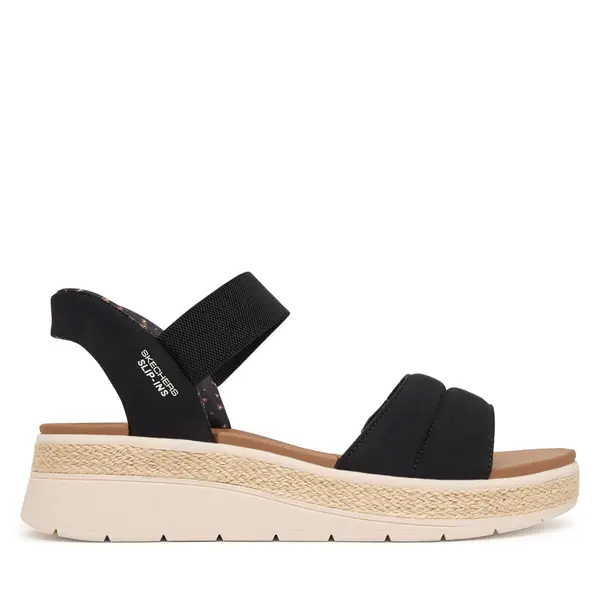 Skechers Sandale Skechers BOBS Sun Ray 114413/BLK Crna