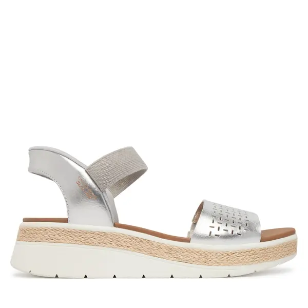 Skechers Sandale Skechers Bobs Sun Ray 114415/SIL Srebrna