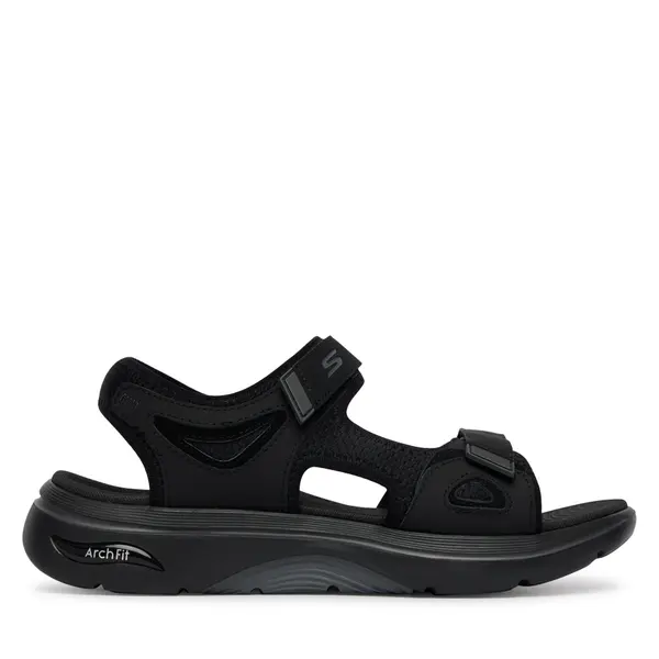 Skechers Sandale Skechers Go Walk Arch Fit 2.0 229309/BBK Crna