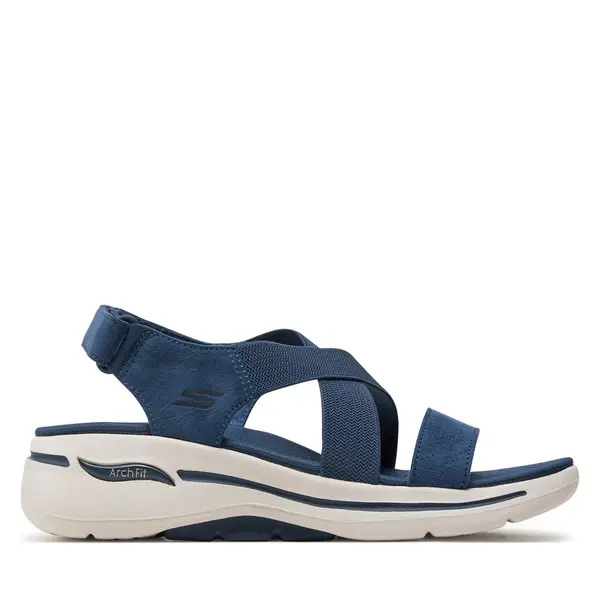 Skechers Sandale Skechers Go Walk Arch Fit Sandal-Treasured 140257/NVY Tamnoplava