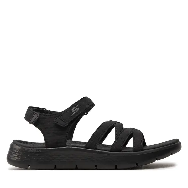 Skechers Sandale Skechers Go Walk Flex Sandal-Sunshine 141450/BBK Crna