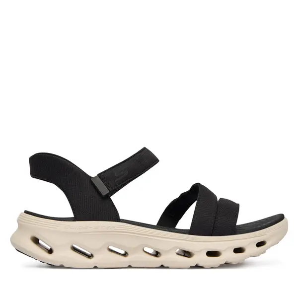 Skechers Sandale Skechers Go Walk Glide-Step 2.0 Sandal 141269/BKW Crna
