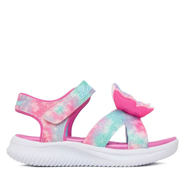 Skechers Sandale Skechers Jumpsters Sandal - Butterfly Brites 303109L/PKMT Ružičasta