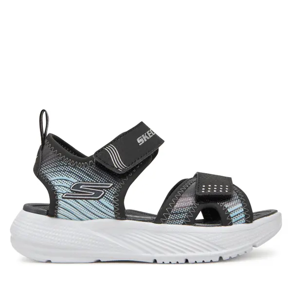 Skechers Sandale Skechers Microspec-Splash- 407034L/BKSL Crna