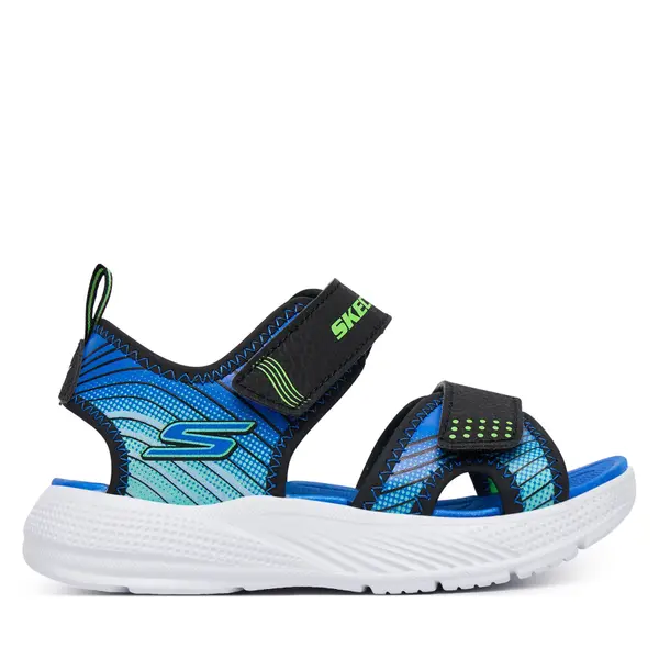 Skechers Sandale Skechers Microspec-Splash 407034N/BKLM Plava
