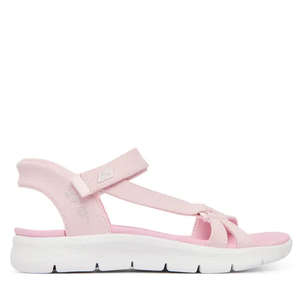 Skechers Sandale Skechers Slip-Ins: Go Walk Flex Sandal - Lots Of Sol 303028L/LTPK Ružičasta