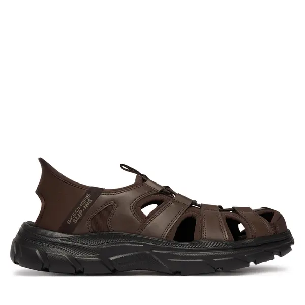 Skechers Sandale Skechers Slip-Ins Relaxed Fit: Revolted - Vartan 205182/CHOC Smeđa