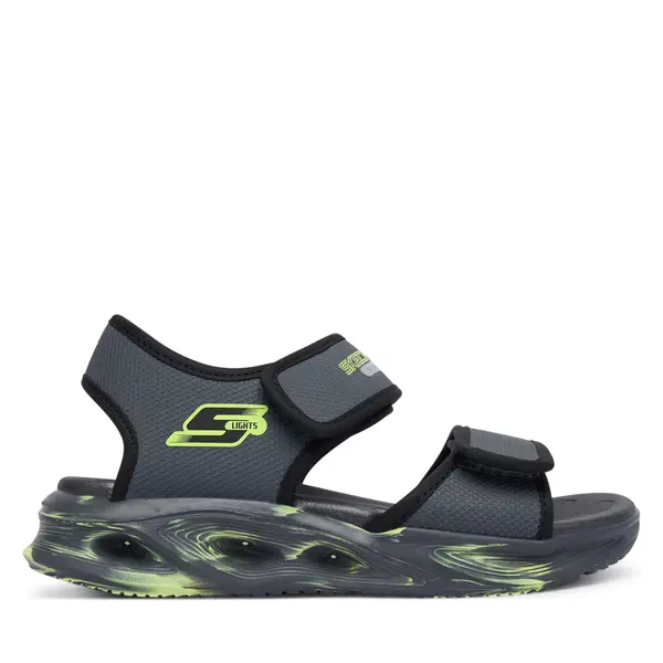 Skechers Sandale Skechers Sola Glow Sandal 407032L/CCBK Siva