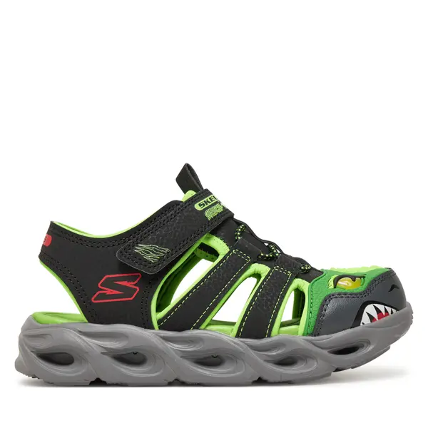 Skechers Sandale Skechers Thermo-Splash-Hydro-Flare 400613L/BKLM Crna