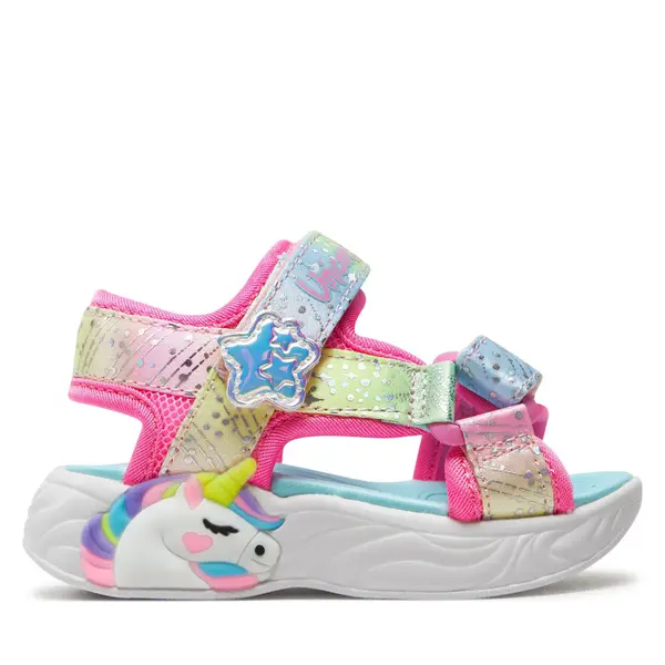 Skechers Sandale Skechers Unicorn Dreams Sandal-Majestic Bliss 302682N/PKMT Ružičasta