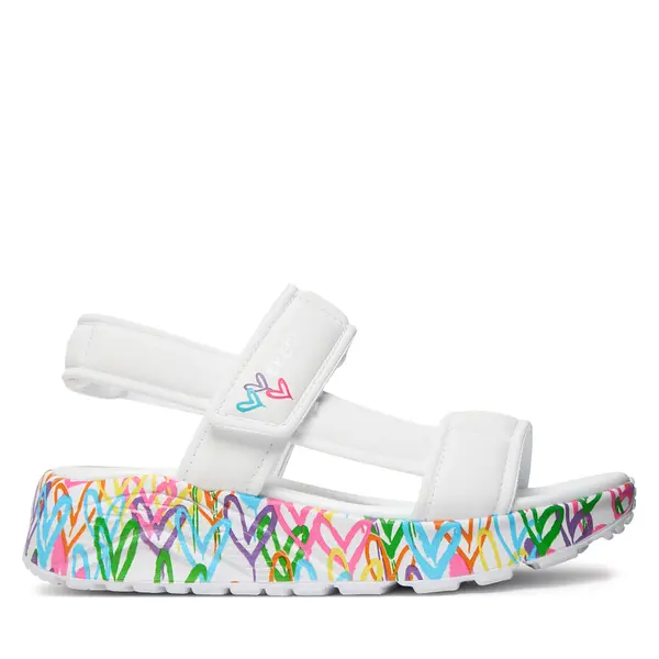 Skechers Sandale Skechers Uno Lite Sandal - Sunny Love 314094L/WMN Bijela