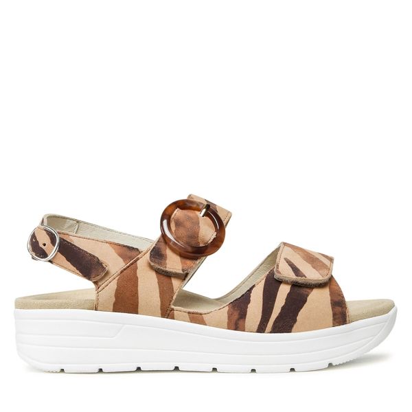Solidus Sandale Solidus Greta 48022-40466 Zebra Camel