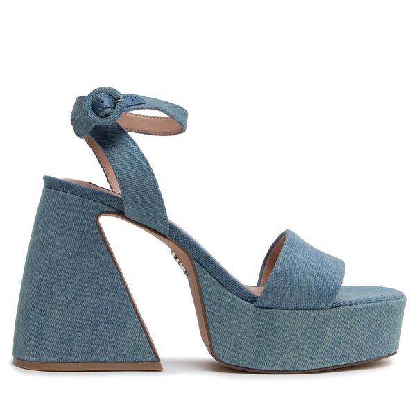 Steve Madden Sandale Steve Madden Paysin SM11002379-48K Blue Denim