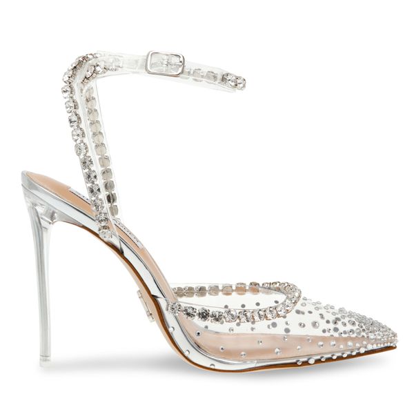 Steve Madden Sandale Steve Madden Vaporize Sandal SM11002914-02002-494 Clear