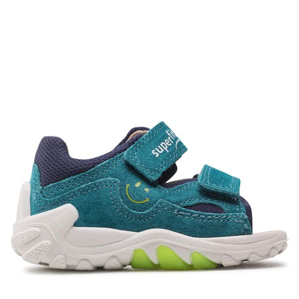Superfit Sandale Superfit 1-000034-7000 M Grun/Blau